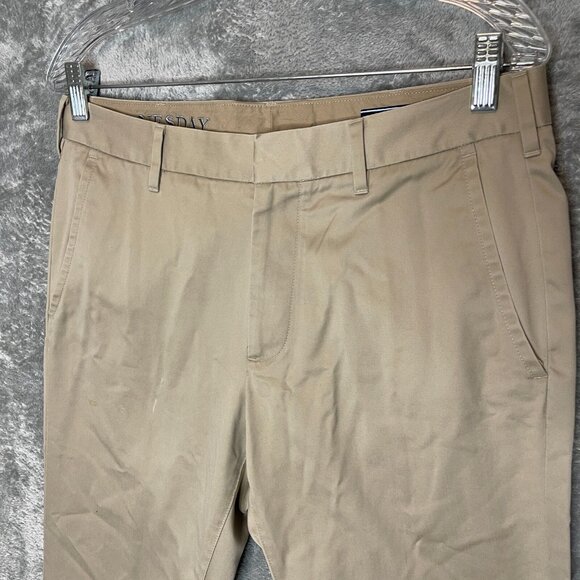 Bonobos Men Classic Slim Fit Wednesday Mid Rise Flat Front Chino Pant 32x31.5* - Picture 3 of 13